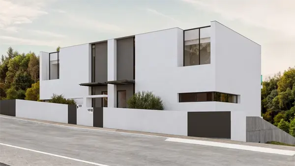 Imagens do Exterior: Frente