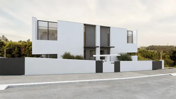 Imagens do Exterior: Frente