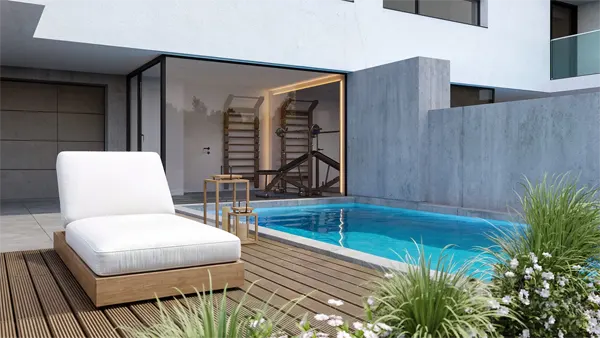 Imagens do Exterior: Traseiras